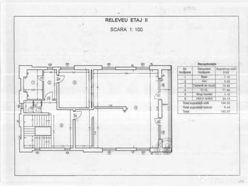 FRATII GOLESTI | Clădire P+3+M, 928 mp, teren 1.996 mp, des 