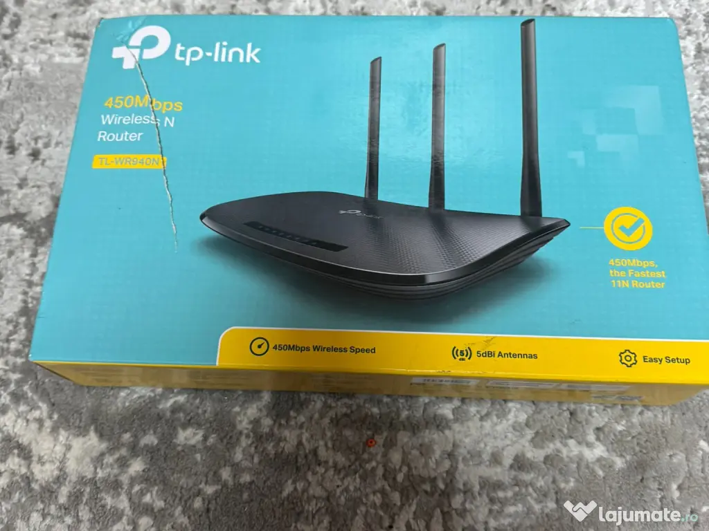 router nou in cutie 