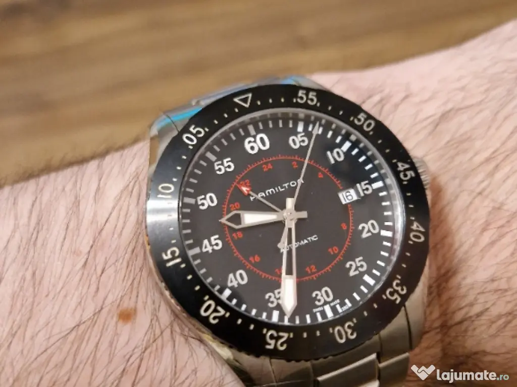 Ceas Hamilton Khaki Aviation Pilot GMT Auto 