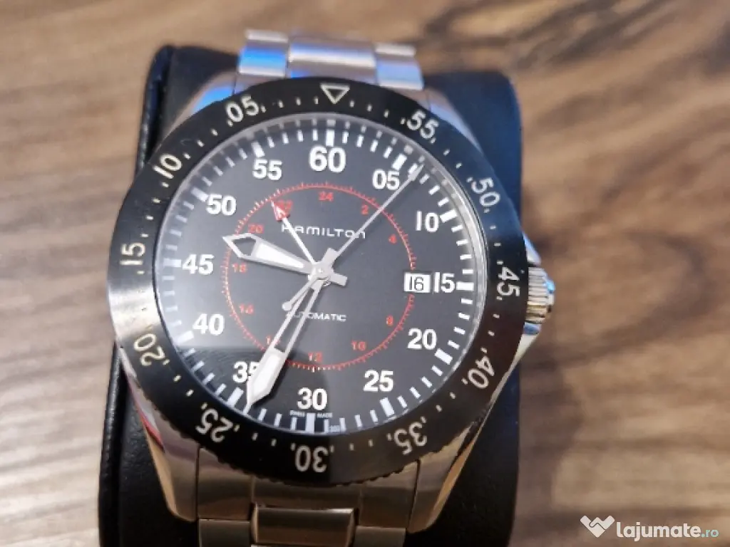 Ceas Hamilton Khaki Aviation Pilot GMT Auto 