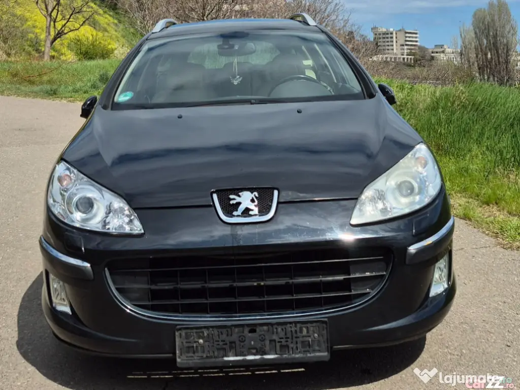 Peugeot 407 Combi Negru,2.0Hdi, 136cp,16v,Automatik,primul proprietar in România 