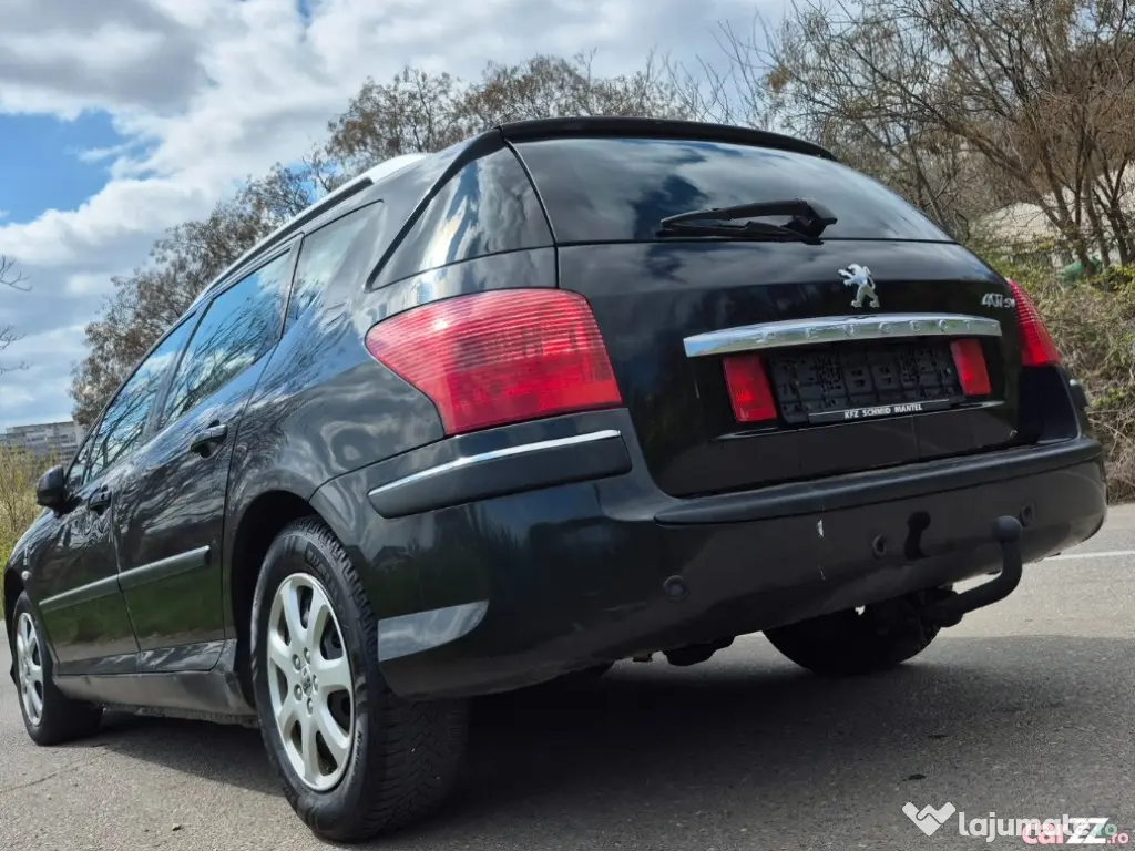 Peugeot 407 Combi Negru,2.0Hdi, 136cp,16v,Automatik,primul proprietar in România 