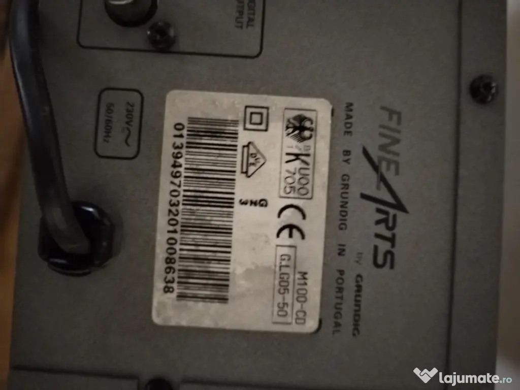 CD player Fine Arts Grundig deck