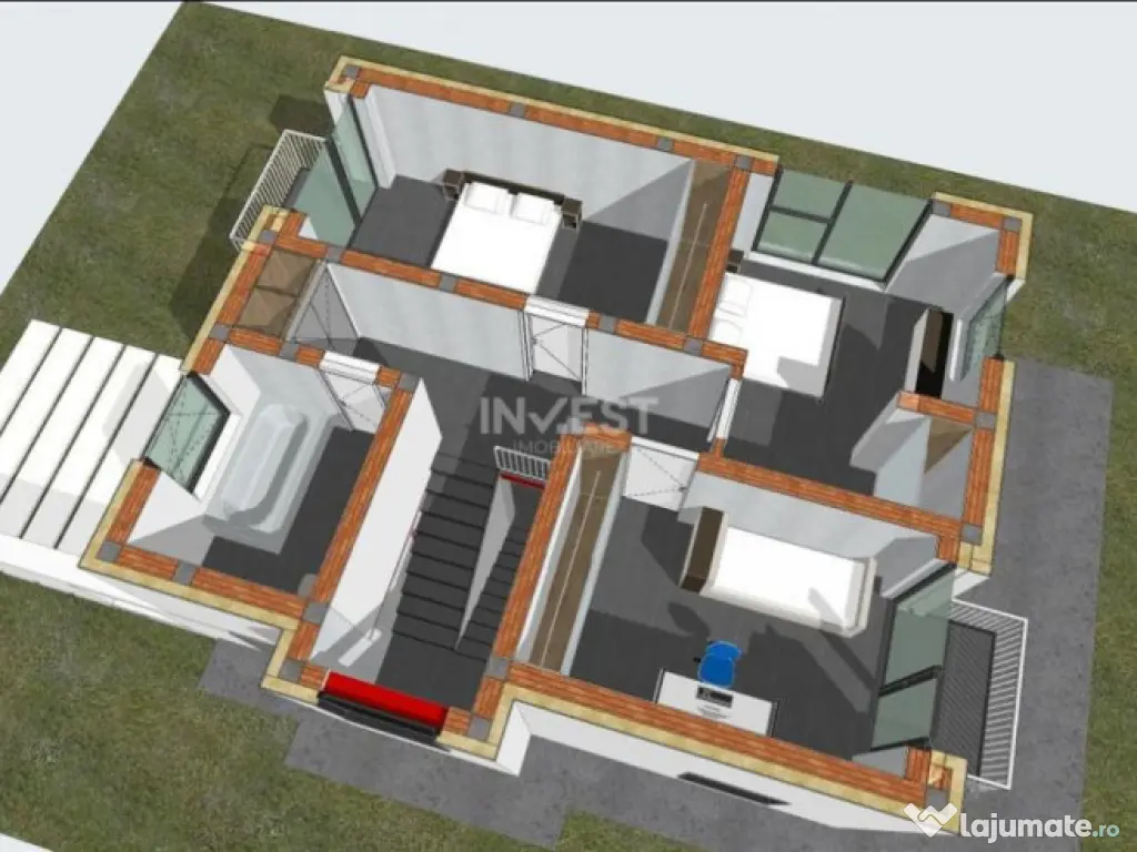 Casă Individuală 4c Valea Lupului-Iași 