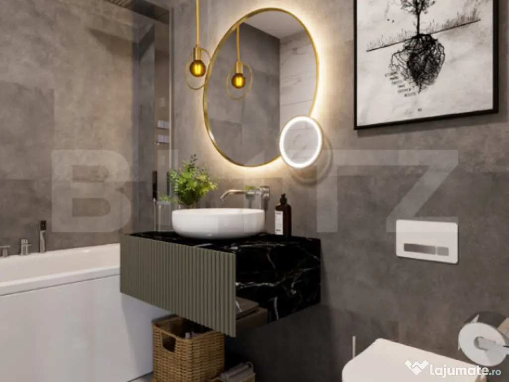 Apartamente 2 camere, 54 mp, zona Unirii