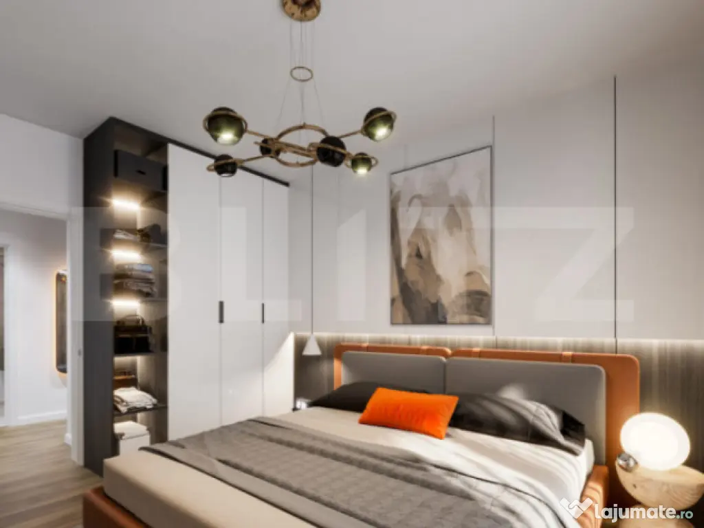 Apartamente spațiose, orientare sudică, finisat la cheie 