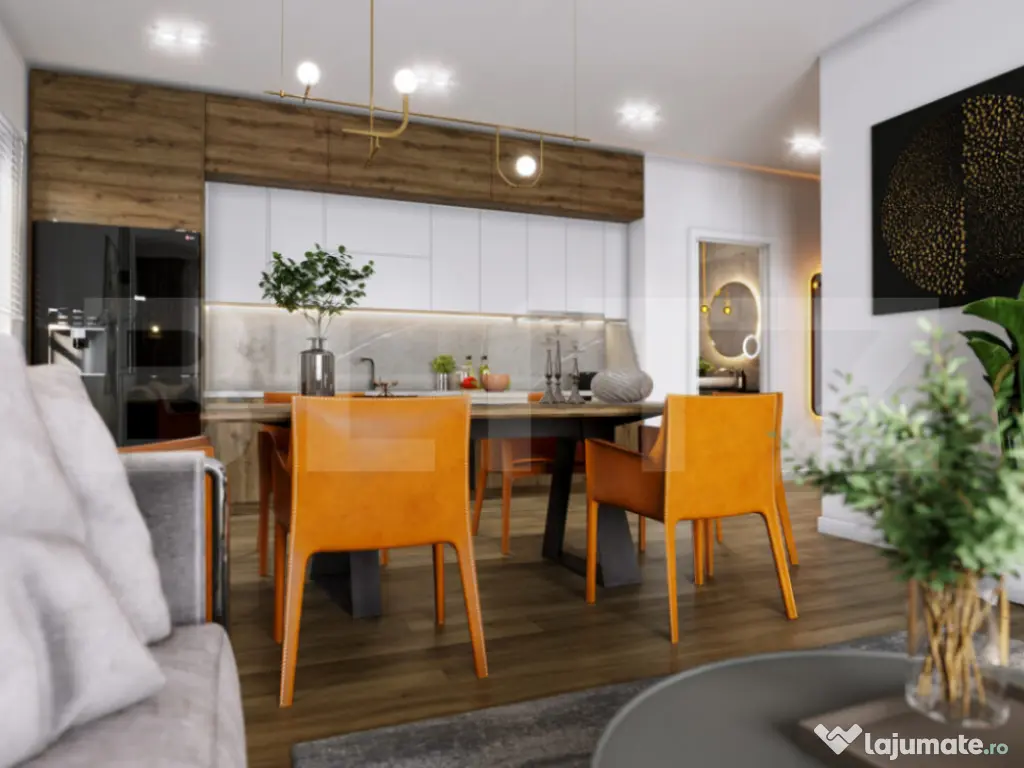 Apartamente spațiose, orientare sudică, finisat la cheie 