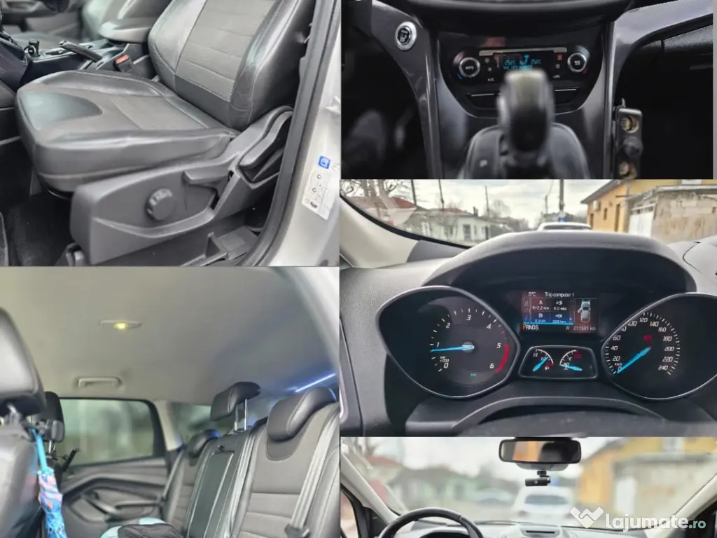 Ford Kuga din 2016, motor 2.0 TDCI, 150 CP, 4x4 Intelligent AWD 