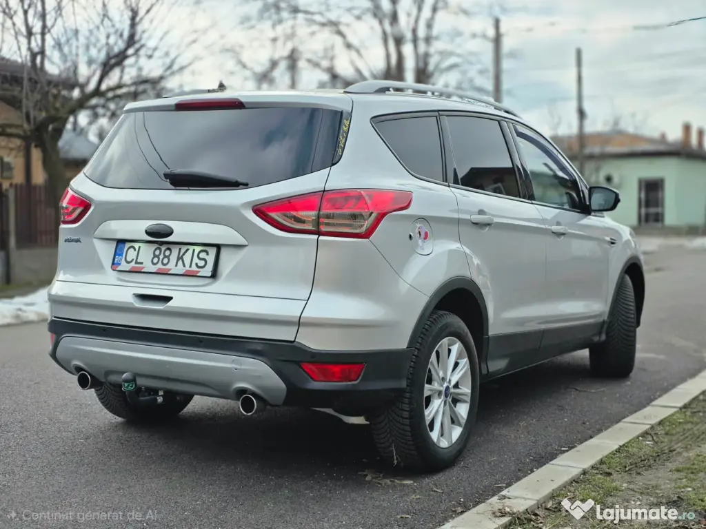 Ford Kuga din 2016, motor 2.0 TDCI, 150 CP, 4x4 Intelligent AWD 