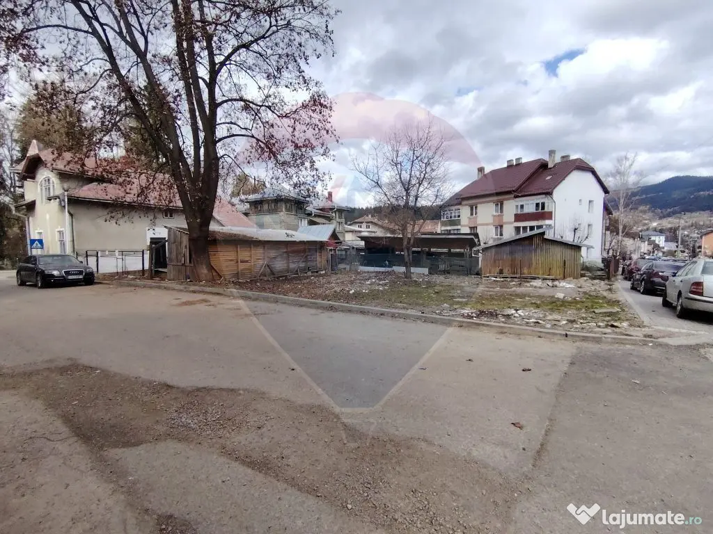 Teren central 322mp Vatra Dornei / Strada Lumea Noua 