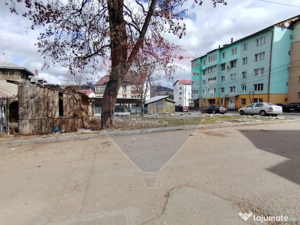 Teren central 322mp Vatra Dornei / Strada Lumea Noua 