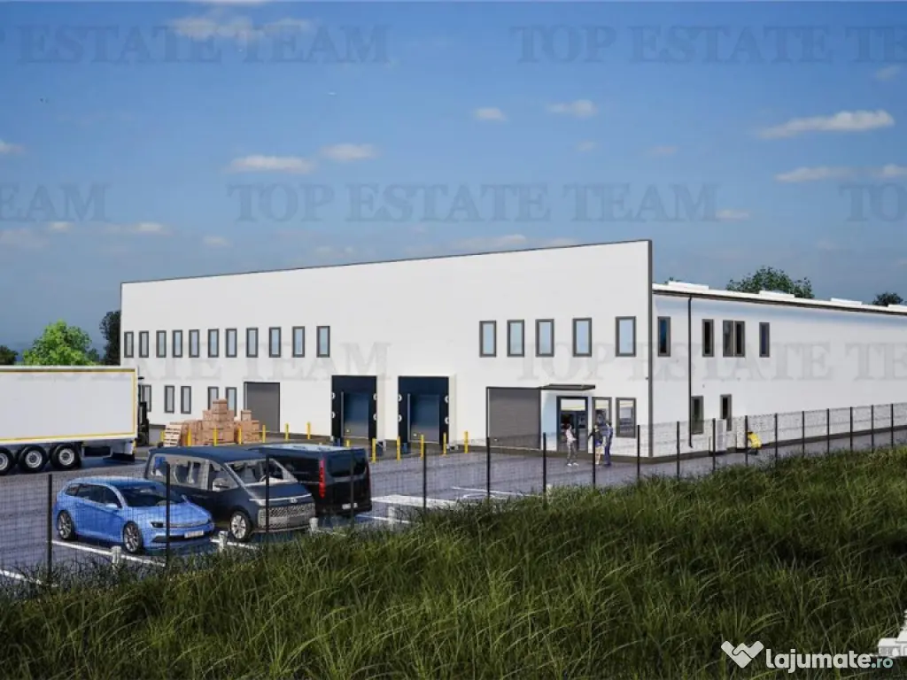 Hala Industriala Balotesti - Spatiu Generos si Accesibilitat 