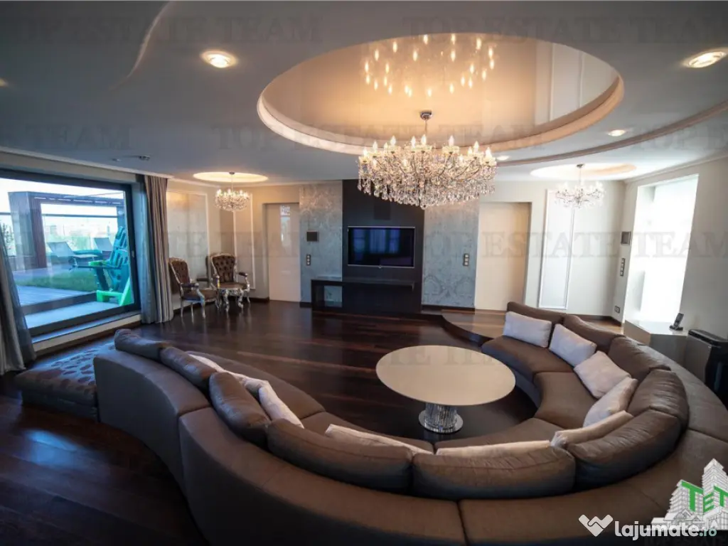 Penthouse tip casa | Floreasca | Terase mari | 3 parcari 