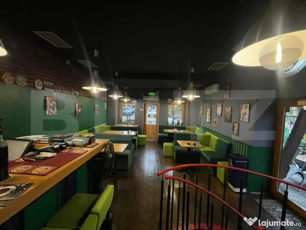 Afacere la cheie, spatiu comercial 118 mpu plus terasa. loca 