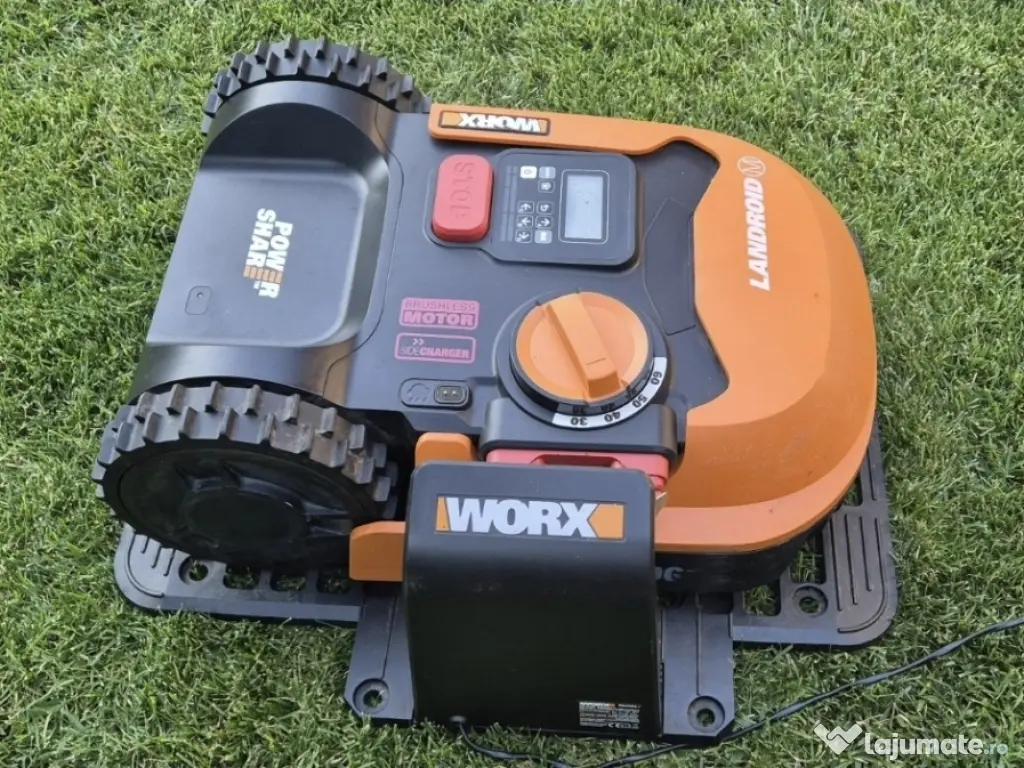 Robot tuns gazon/iarba Worx Landroid M700 20V cu baterie dublă
