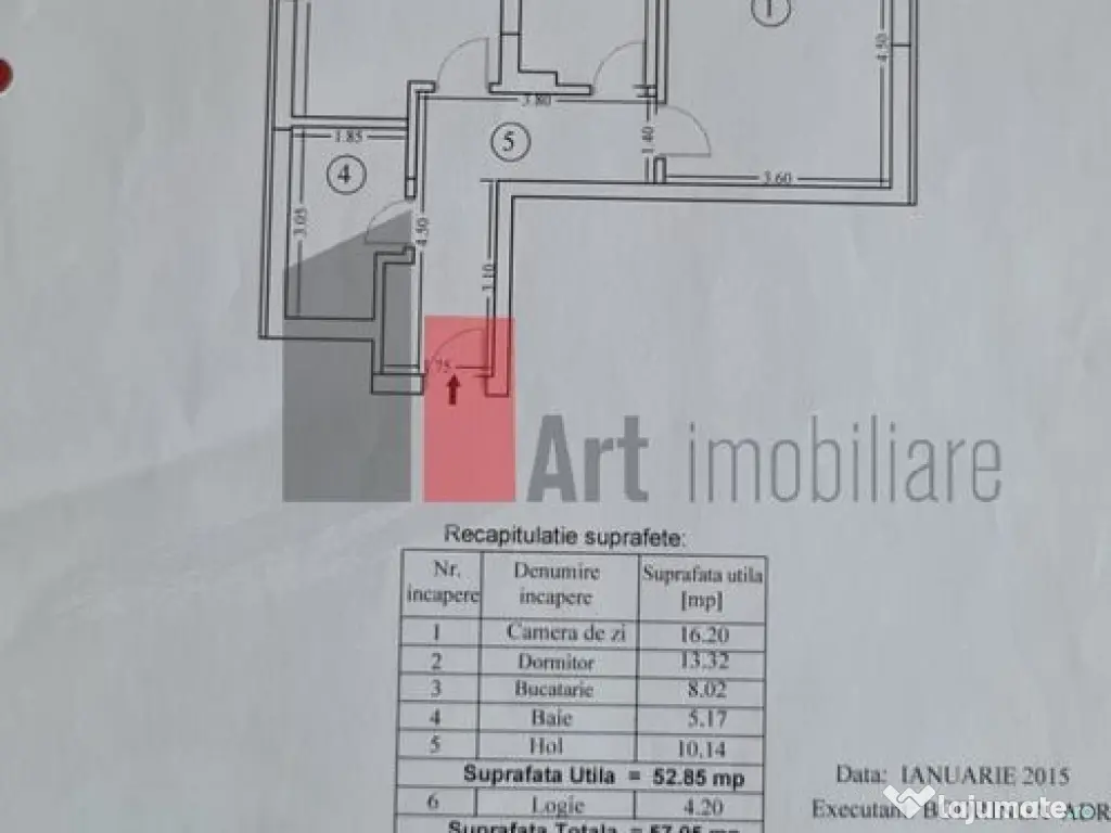 Oferim spre vanzare ap de 2 camere, Lujerului, Bloc nou P... 
