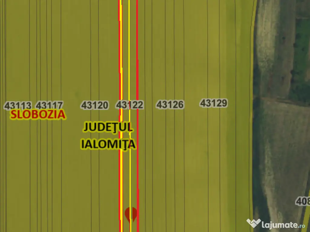 Teren Agricol Slobozia 7500mp Lotizat prin expertiză tehnică 