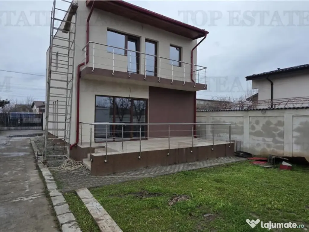 Clinceni - Casa Individuala P 1 cu 4 camere, 3 bai/ curte 36