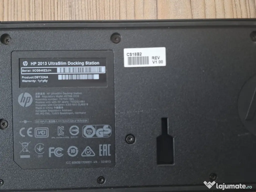 Laptop HP EliteBook 850 G3+geanta laptop HP+Docking station IMPECABIL!