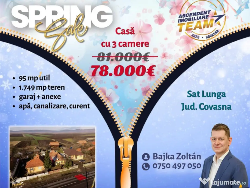 Proprietate pe 1.800 mp teren, avantaje alese, in vecinatate