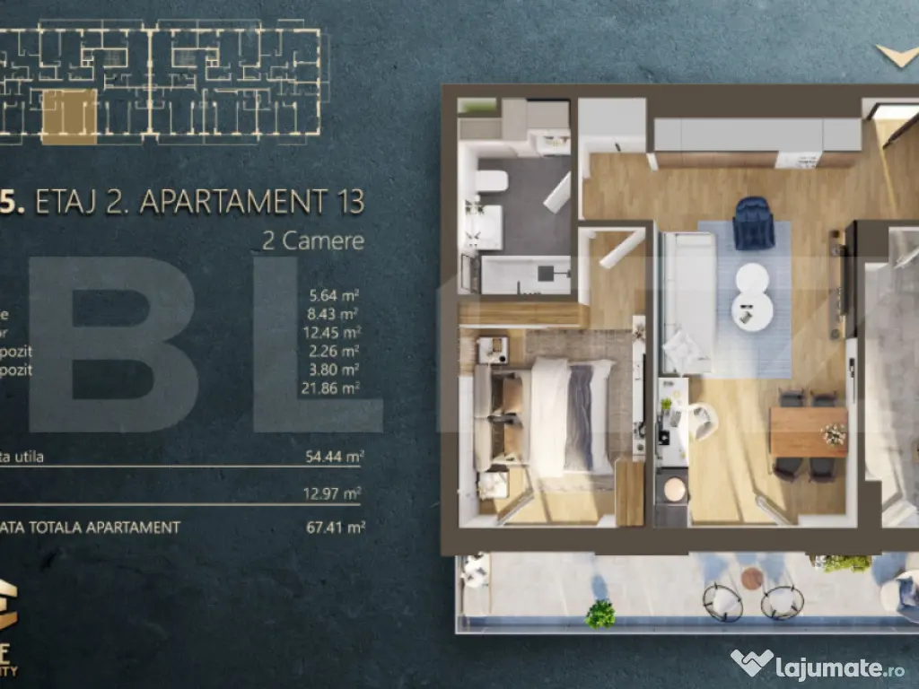 Apartament premium 2 camere | Finisaje de lux | Elite City