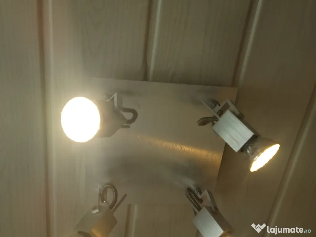 Lustra 4 becuri led 4w 