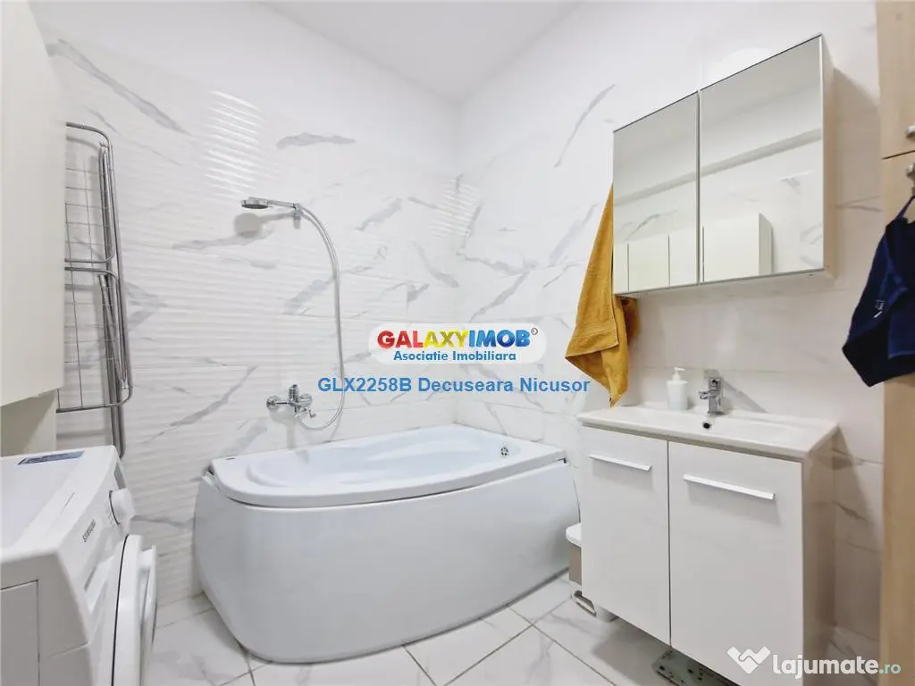 Apartament 2 camere in Militari Residence mobilat utilat 380 