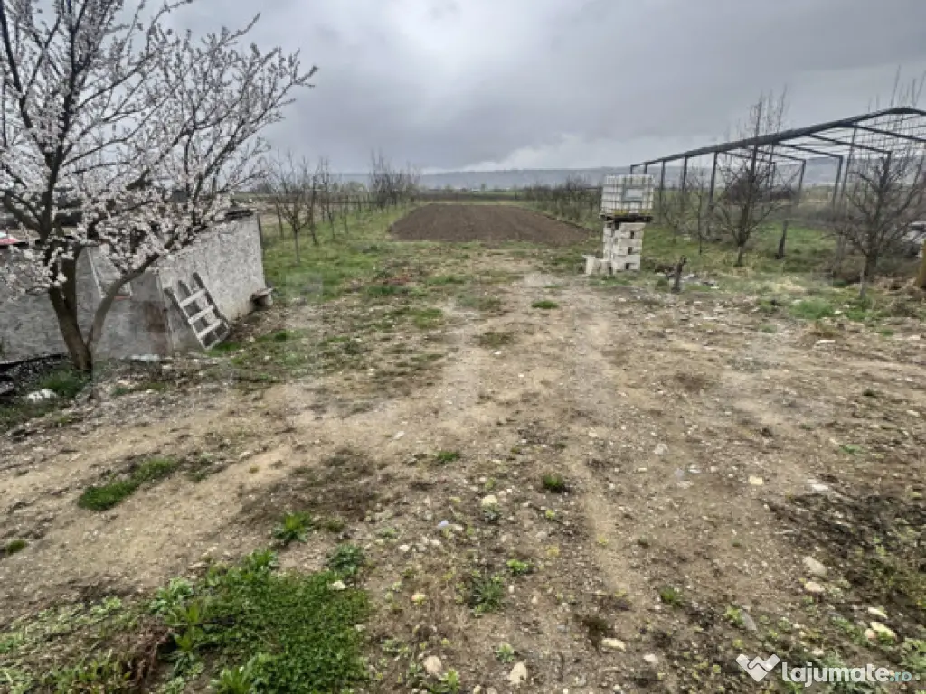 PROIECT CASA si TEREN INTRAVILAN GENEROS 