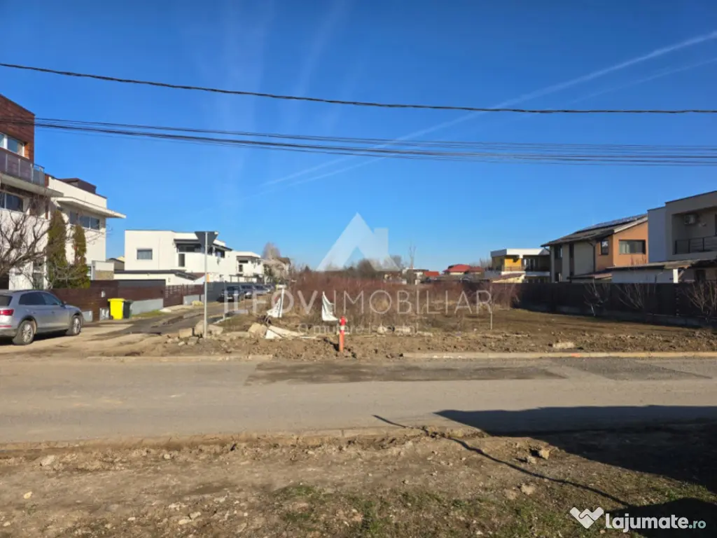 Otopeni, Str. 1Mai – Teren 4.412mp, Deschidere 23,21m | Co 