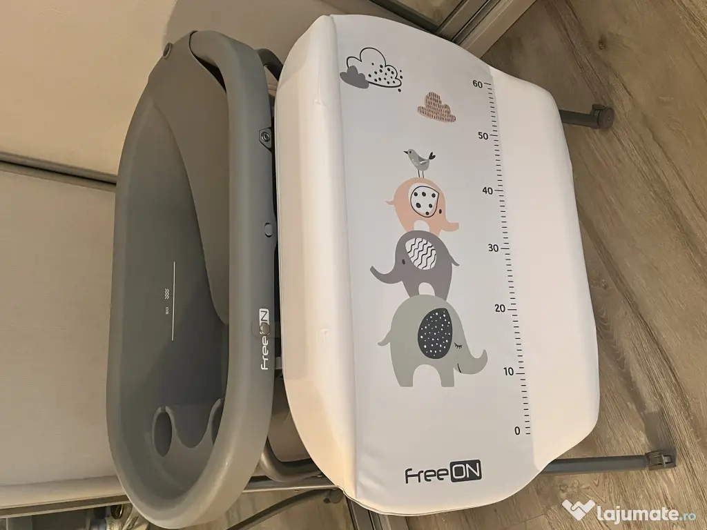 Cadă și saltea înfășat bebeluși 