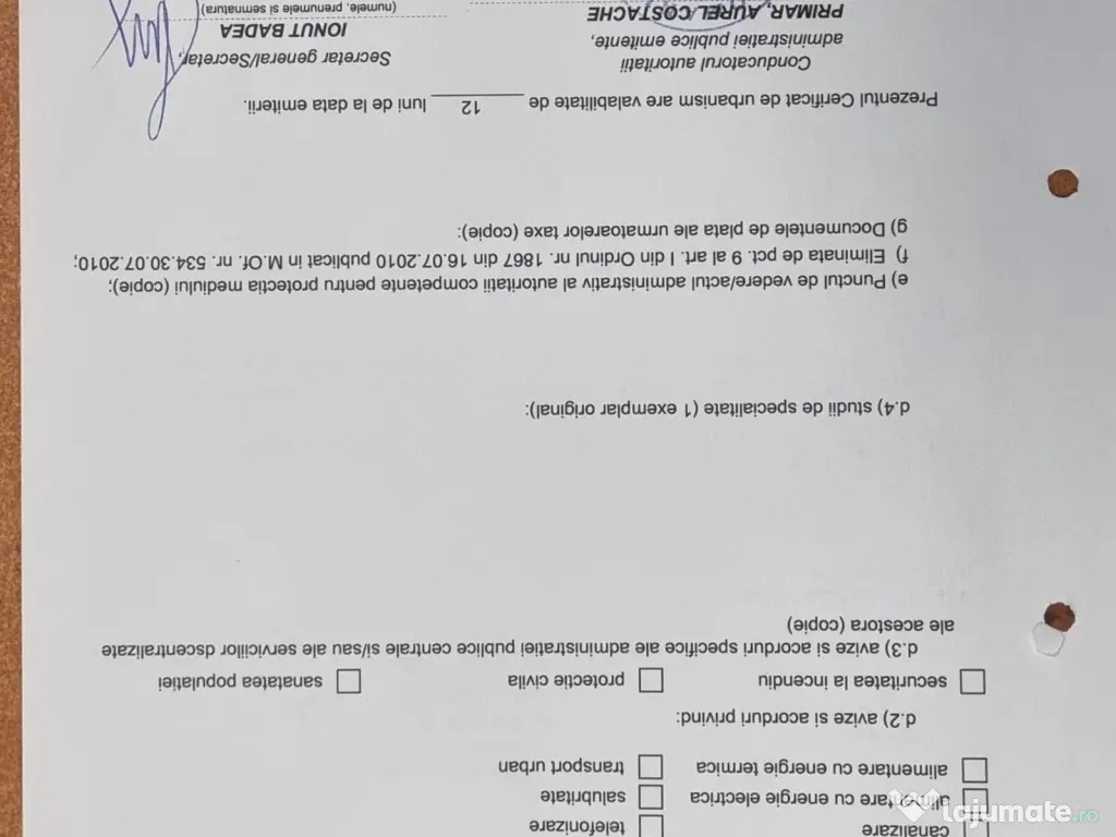 Teren intravilan de vânzare – 7.002 mp - Deschidere 70 m la bulevard | Mioveni 