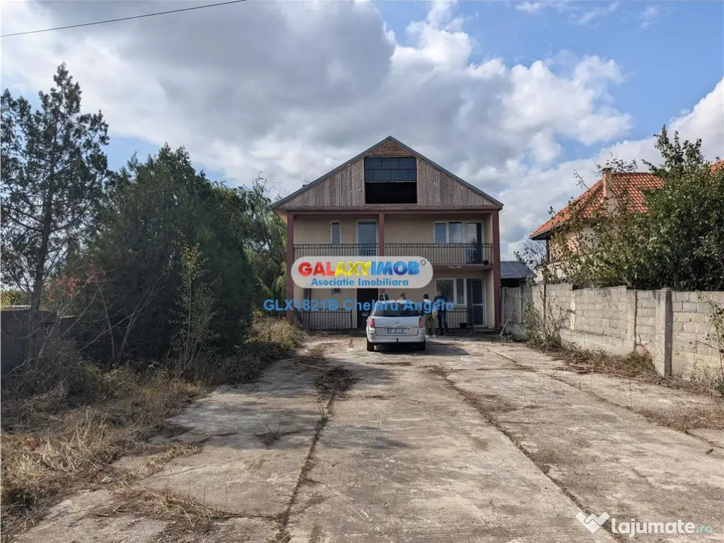 1 Decembrie,vila 5 cam ,P 1 pod, teren 1000 mp,an 2005 