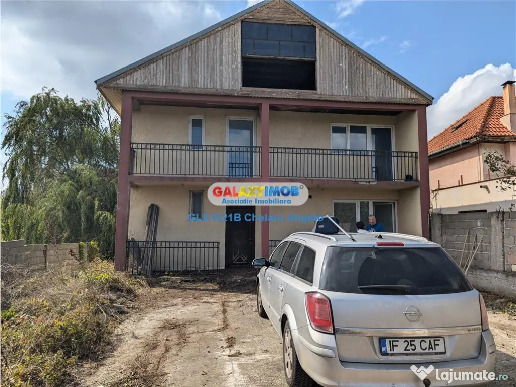 1 Decembrie,vila 5 cam ,P 1 pod, teren 1000 mp,an 2005 