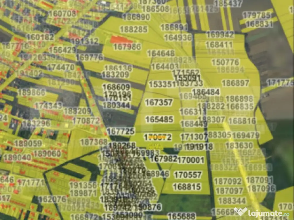 Teren extravilan, 24,500 mp, zona Periferie Nord