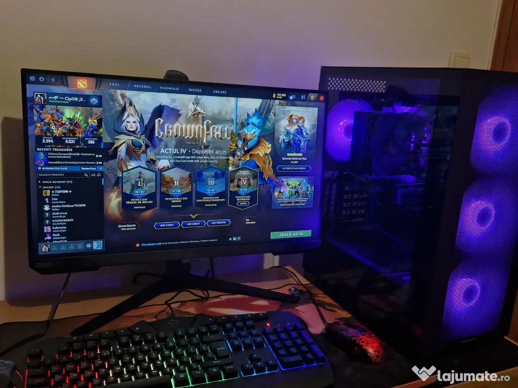 Sistem PC GAMING (in garantie)