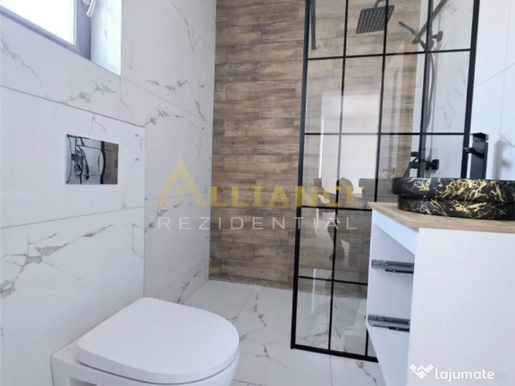 Vila individuala - 5 camere - 3 bai - teren 428mp - pod - be 