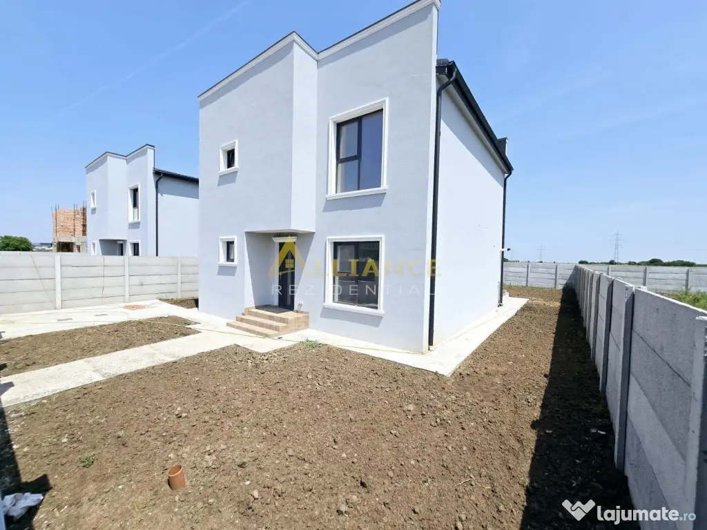 Vila individuala - 5 camere - 3 bai - teren 428mp - pod - be 