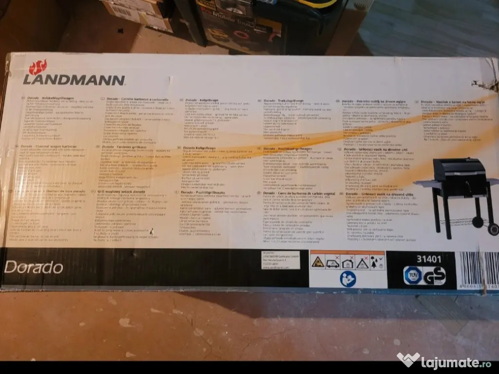 Gratar pe cărbuni Ladman 