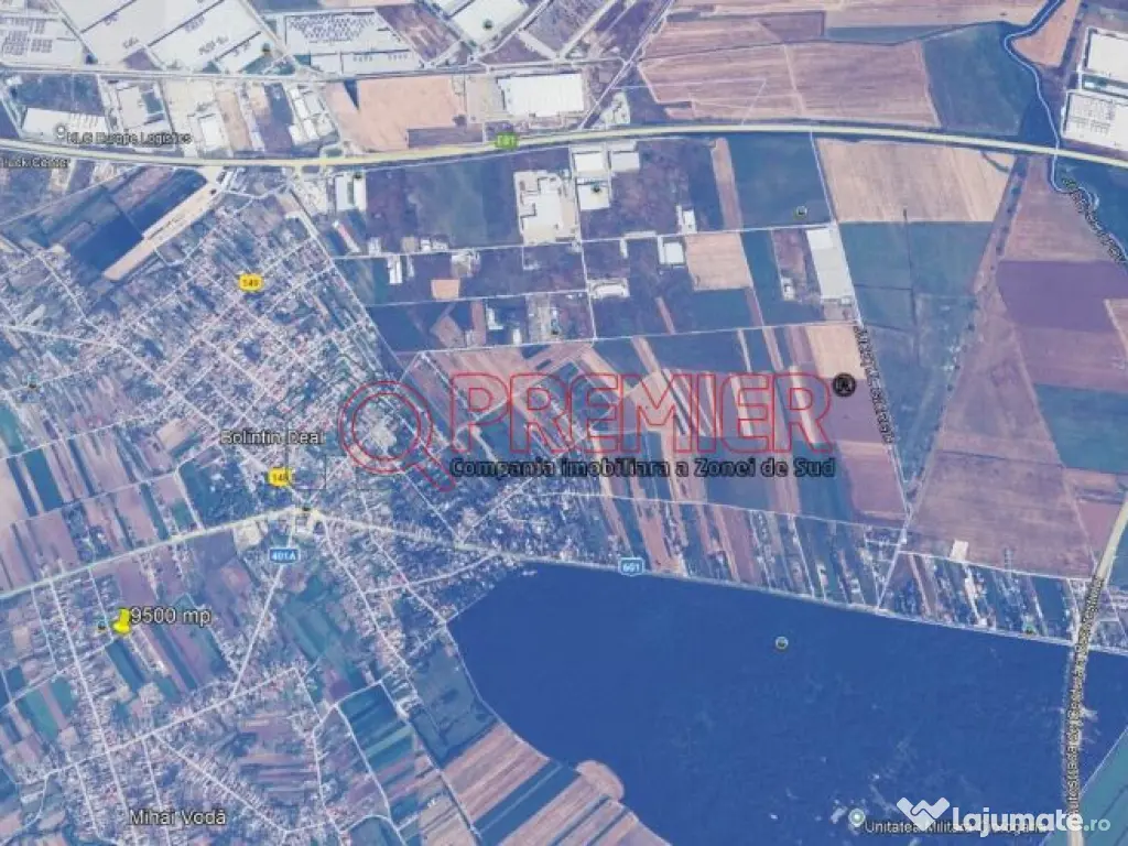 Teren intravilan 9.470 mp – Bolintin-Deal, locație 