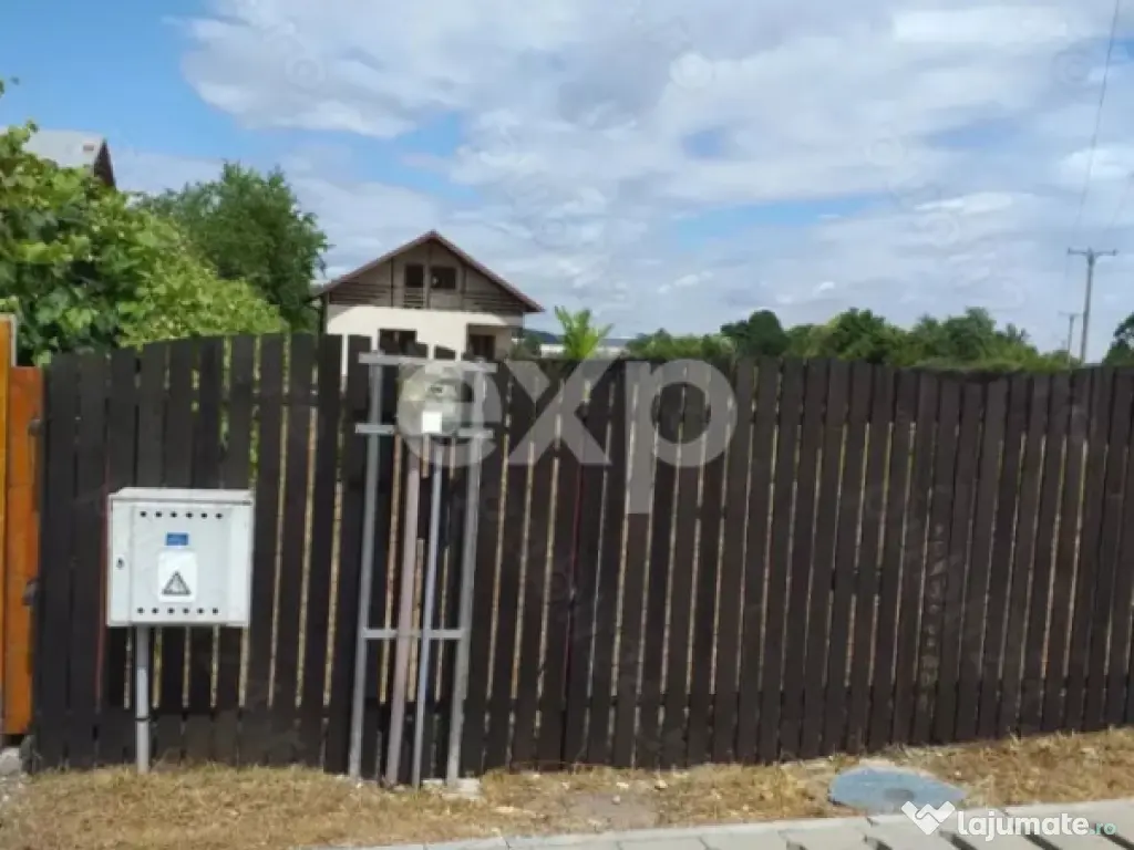 5000 mp teren + casa vacanta in Bascov 