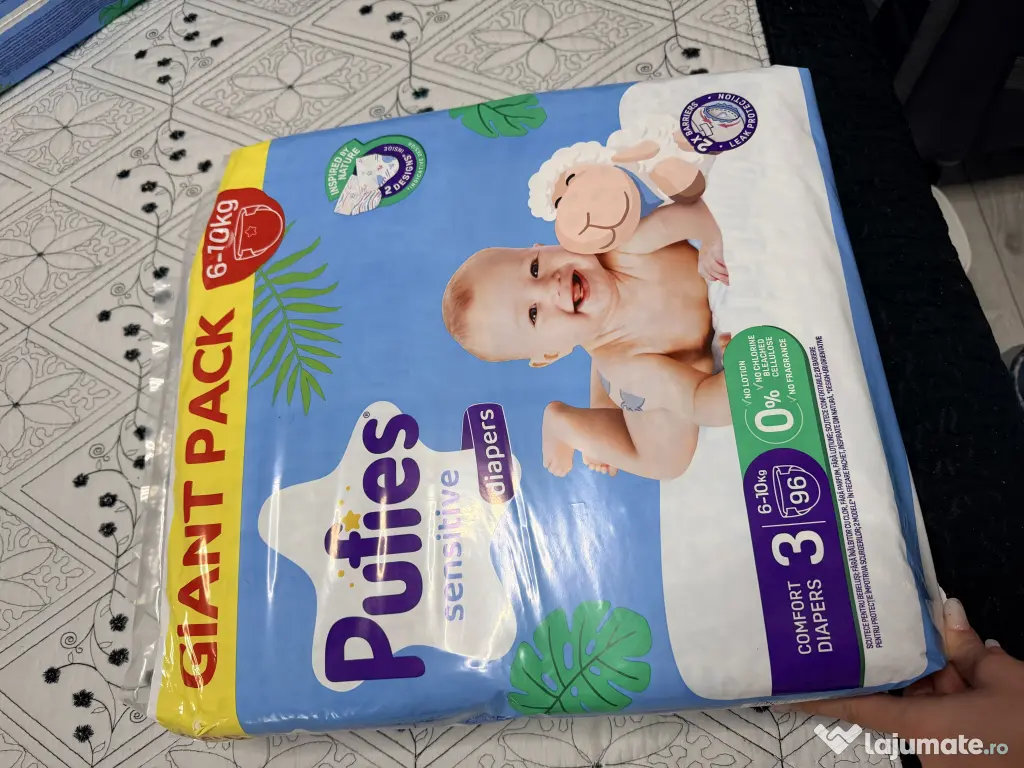 Pampers Pufies mărimea 3 