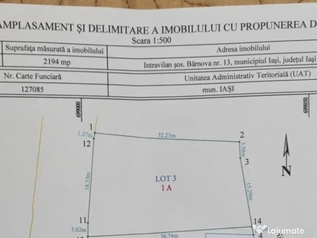 Teren Intravilan Bucium 