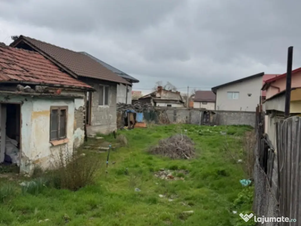 Casă demolabilă – teren 425 mp, Catargiu 