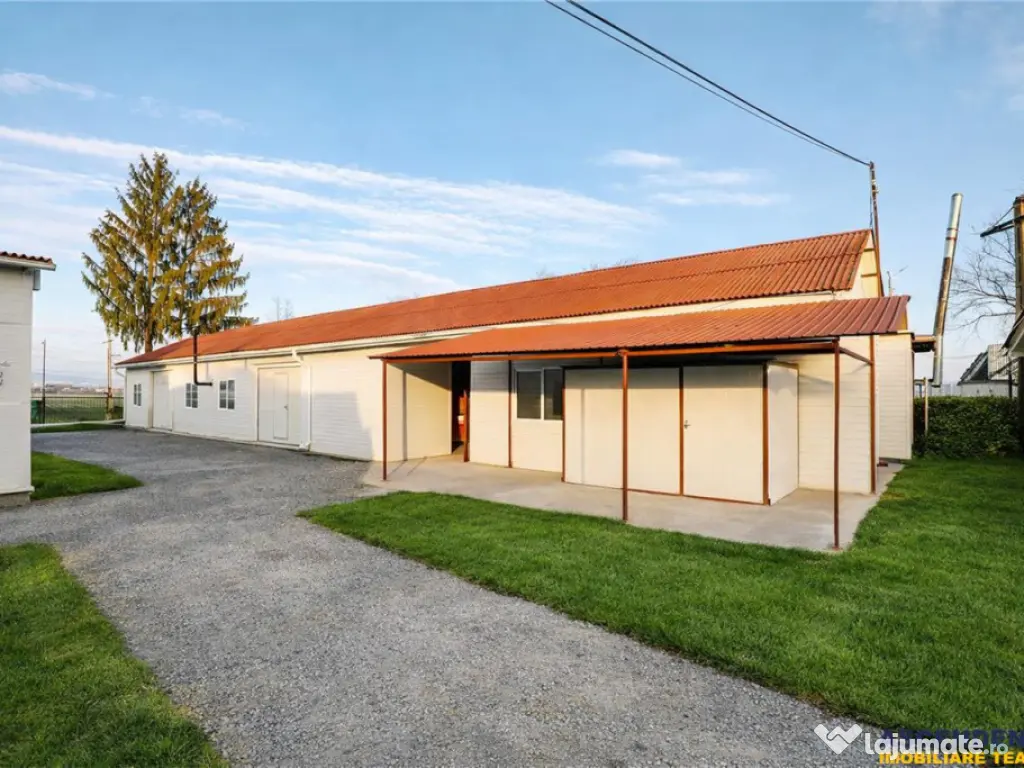 Complex industrial modern, acces dublu, potential apreciabil