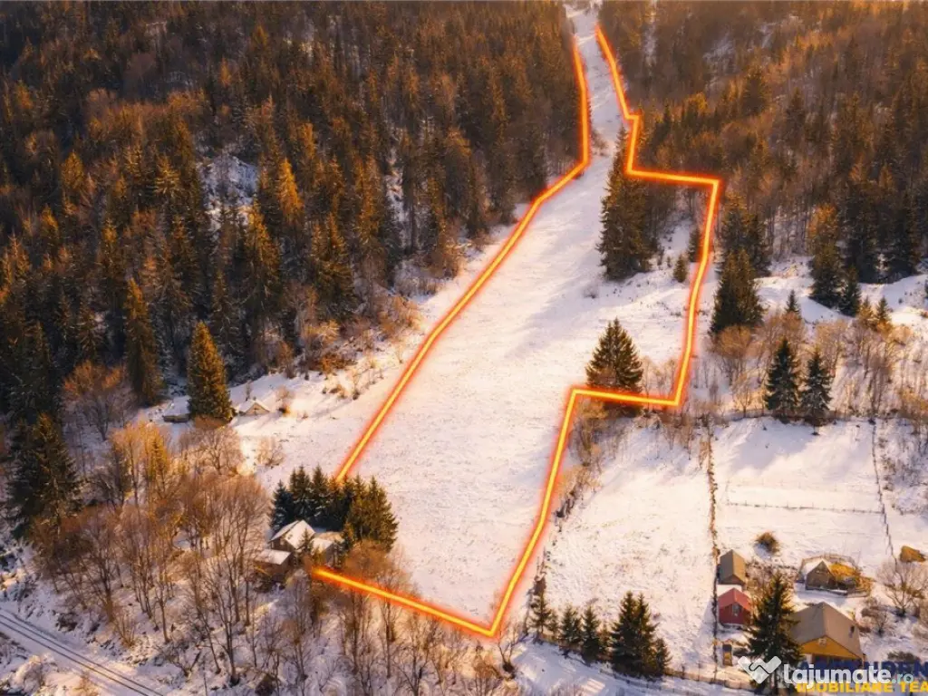 FILM!Teren 7.800mp,fosta partie de schi,investitie turistica 