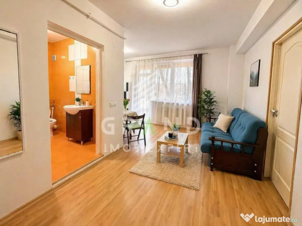 2 camere, cu grădină și parcare, cart. Gheorgheni