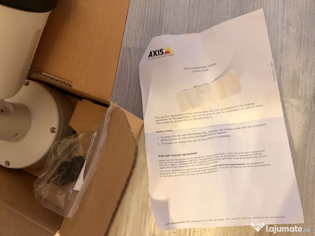 Camera de supraveghere AXIS P1465-LE-3 L.P-VERIFIER 