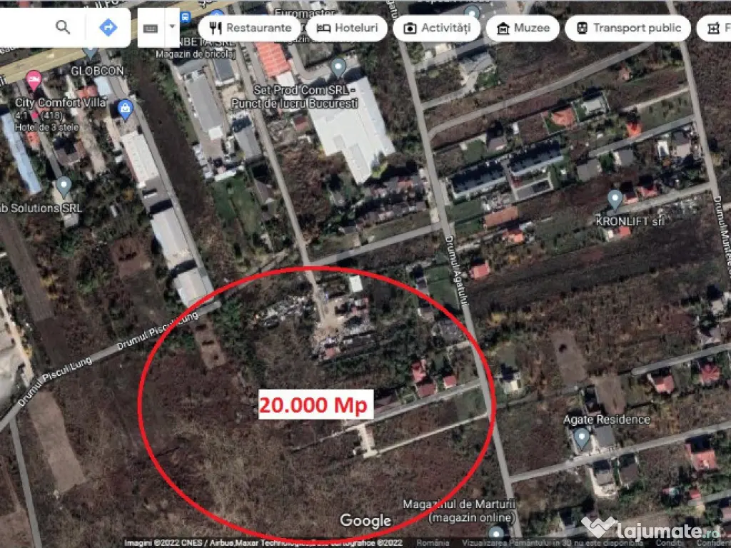 Teren Baneasa 20.000 mp Piscul Lung Transe New 2025