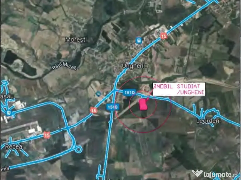 Teren Autostrada Transilvania Ungheni 41.356 MP New