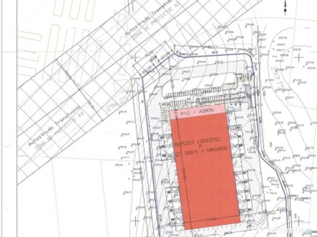 Teren Autostrada Transilvania Ungheni 41.356 MP New